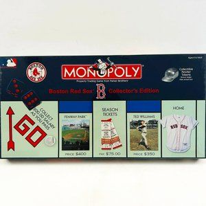 Vintage Monopoly Boston Red Sox MLB Collector's Edition Board Game New Sealed